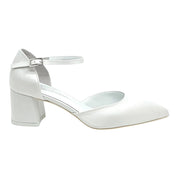 Scarpa da sposa bianco seta Irene