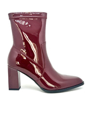 Stivaletto elasticizzato Nice bordeaux