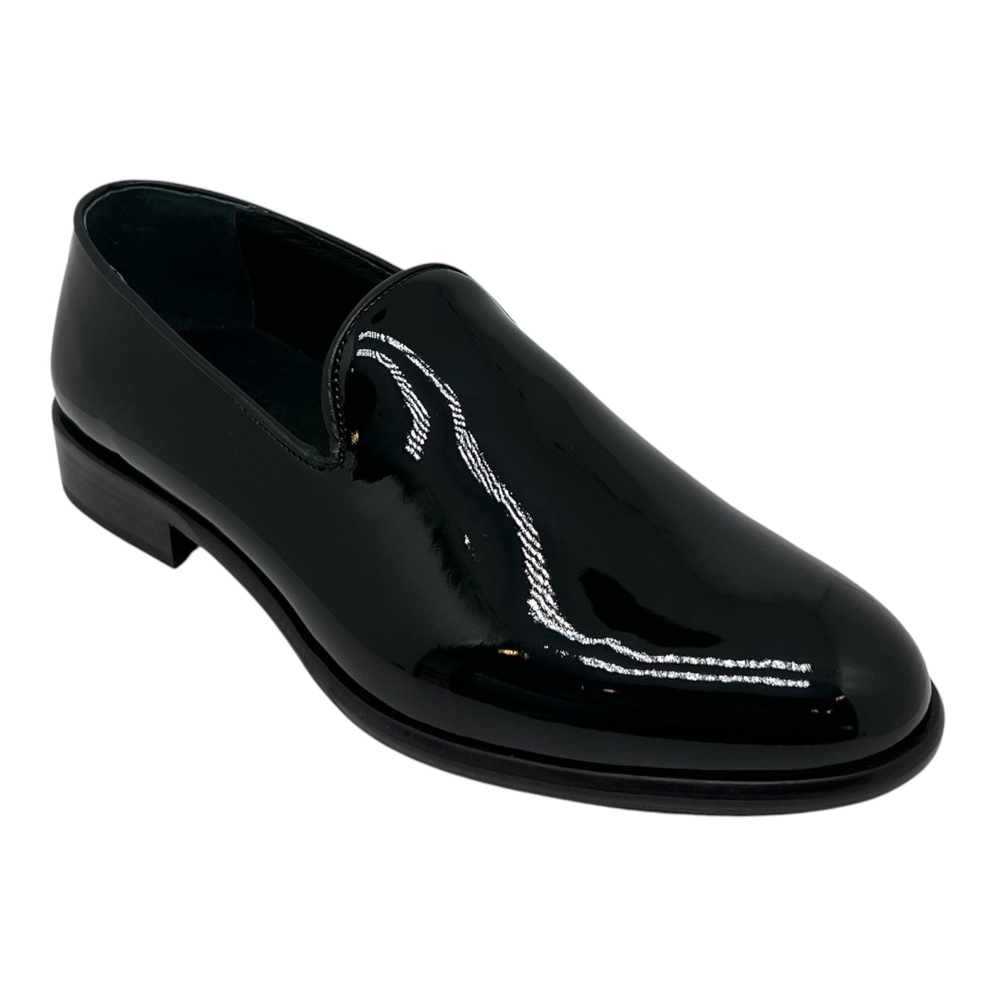 Mocassino uomo vernice nero