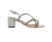 Sandalo bianco gioiello Vanity