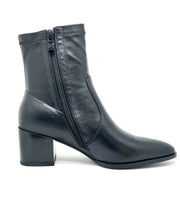 Stivaletto nero tacco comodo