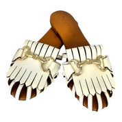 Sabot pelle latte Guccino