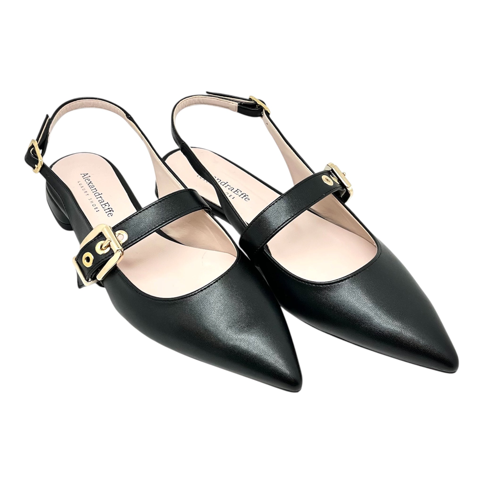 Scarpa nera bassa Yves
