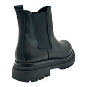 Stivaletto pelle nero Dany