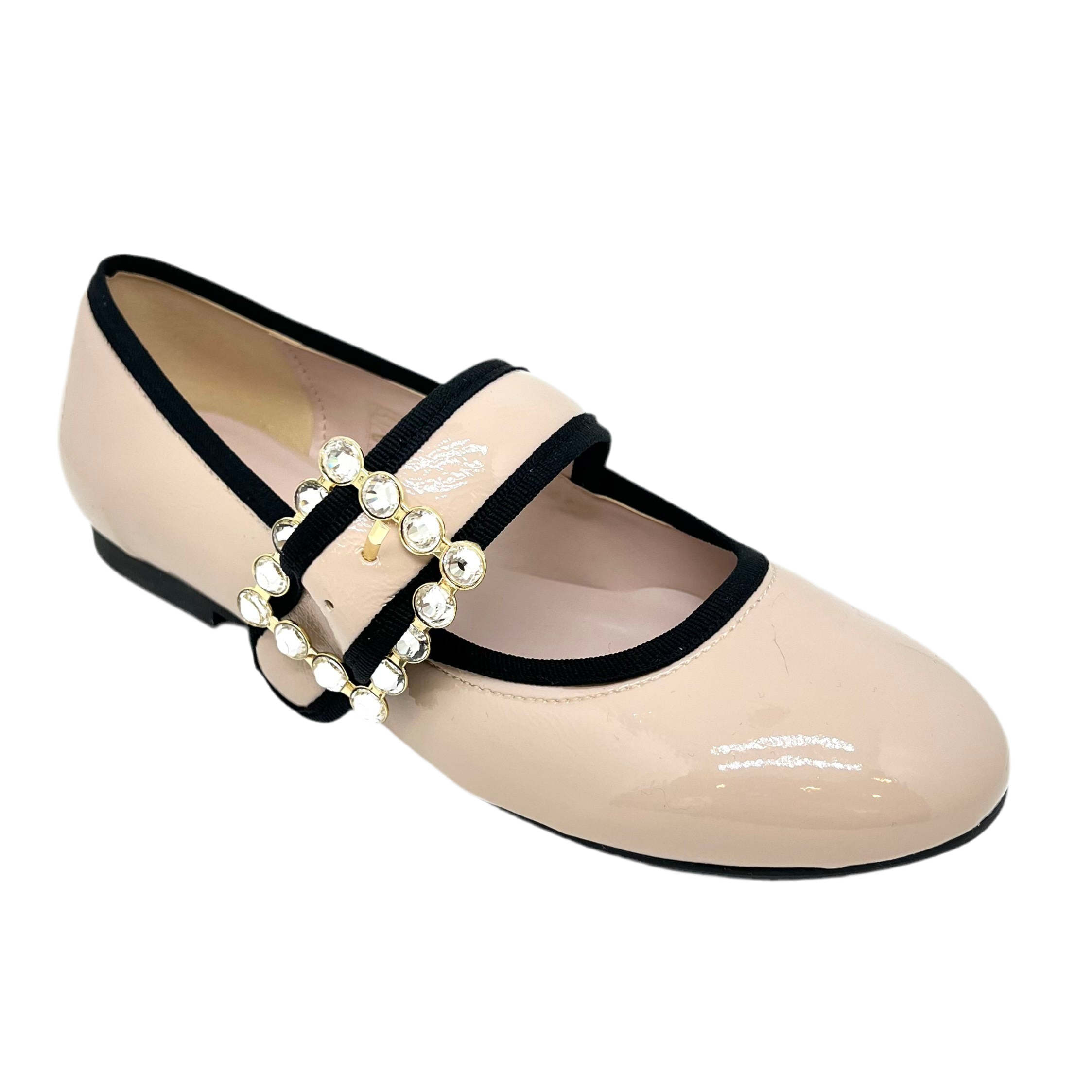 Ballerina vernice nude Lulu’