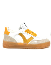 Sneaker Victoria Mostaza in pelle