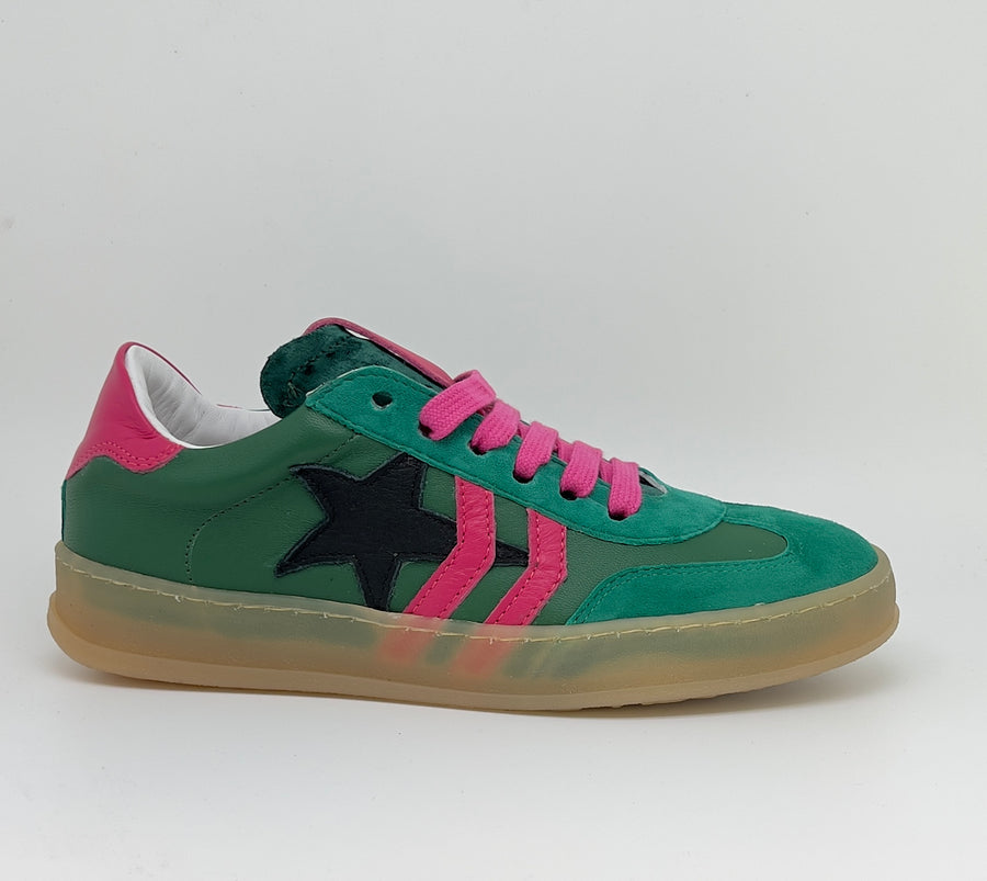 Sneakers Inside fuxia made in Italy