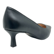 Décolleté pelle nero Roby
