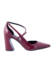 Slingback Albano vernice Bordeaux