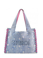 Borsa jeans Colors of California