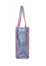 Borsa jeans Colors of California