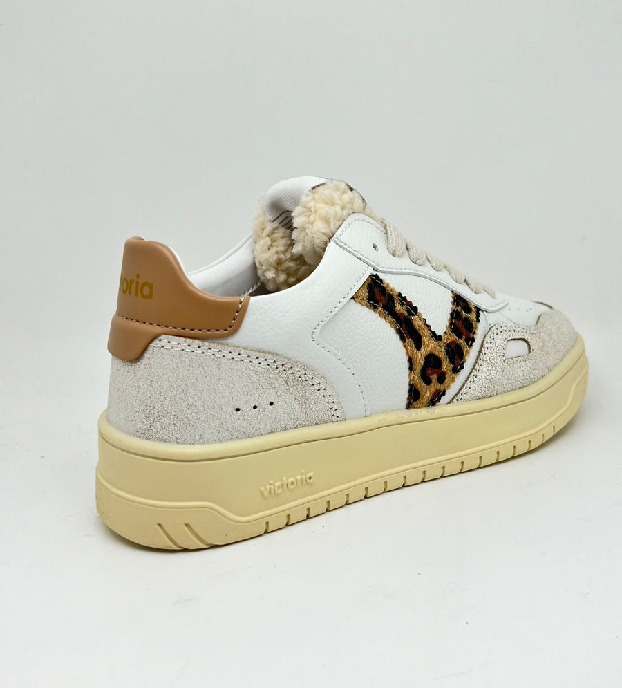 Sneaker Victoria dettaglio Animalier