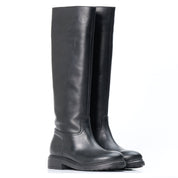 Stivali pelle nera Sofia