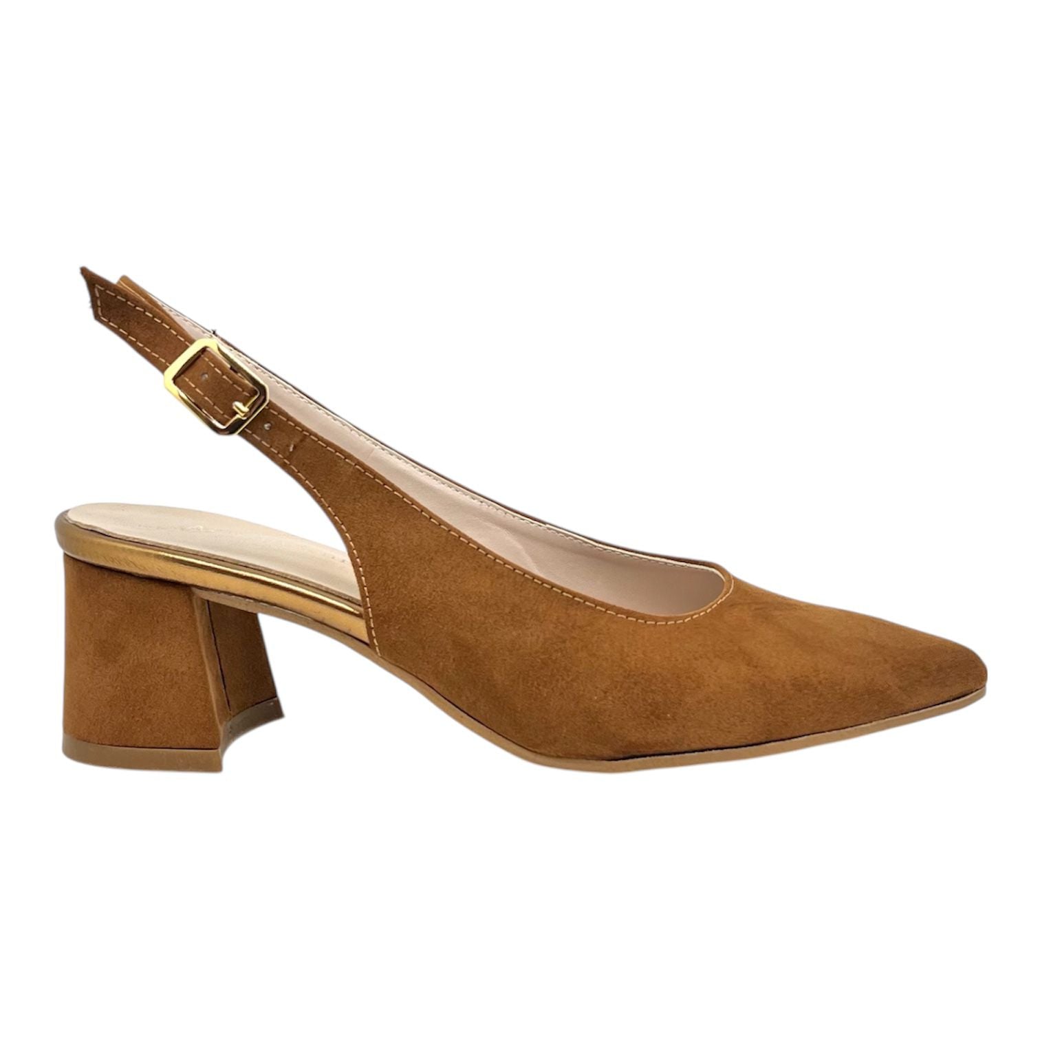 Chanel cuoio tacco 70 Trudy