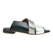 Sandalo in pelle laminata Soraya